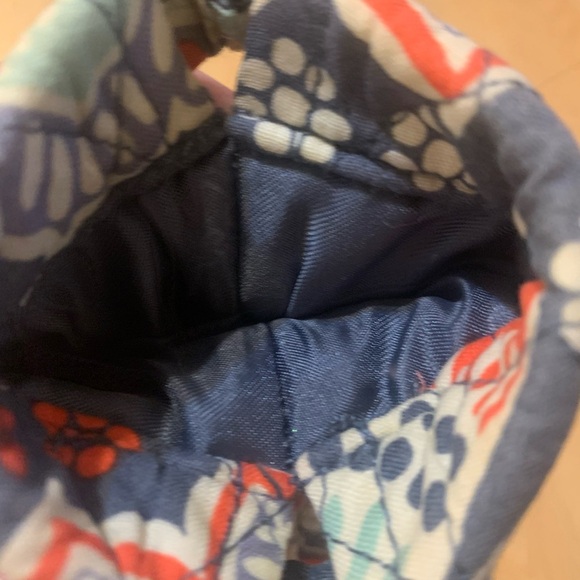 Vera Bradley Tablet Zipper Case W/ Matching Glasses Case Floral Teal - Picture 5 of 5